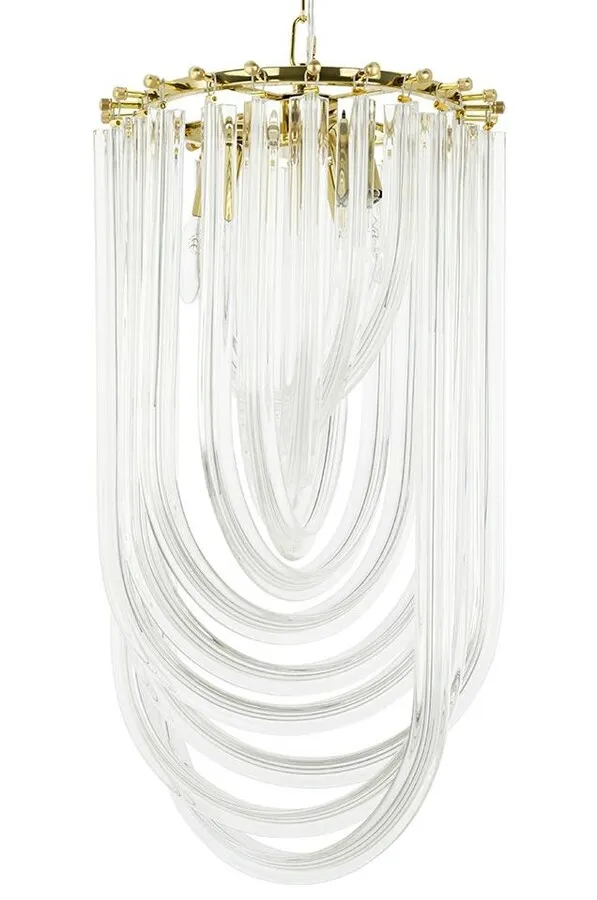 MOOSEE Lampa wisząca MURANO L - złoty
