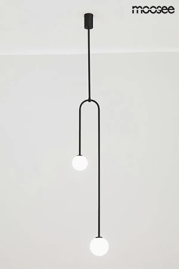 MOOSEE Lampa wisząca LOW - czarny