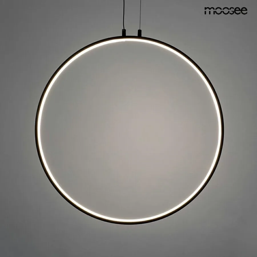 MOOSEE Lampa wisząca CIRCULO 80 - czarny