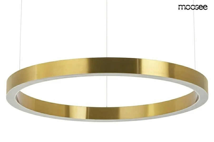 MOOSEE Lampa wisząca RING 80 - złoty