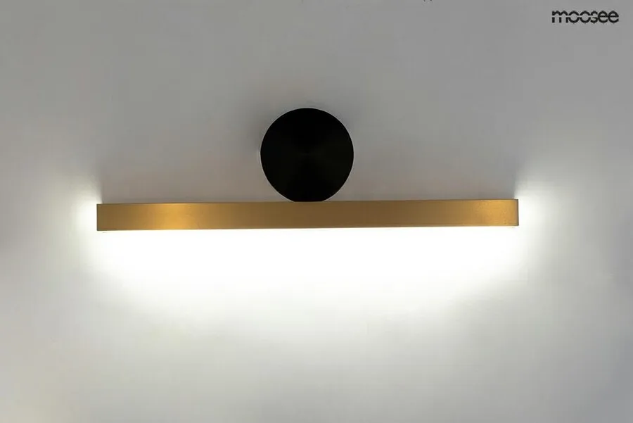MOOSEE Lampa ścienna WAND 45 - złoty