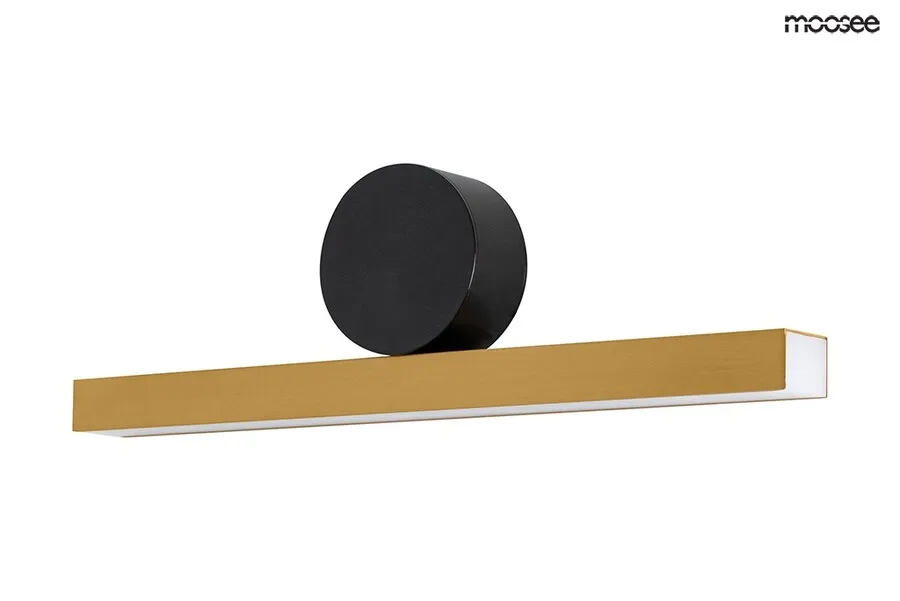 MOOSEE Lampa ścienna WAND 45 - złoty