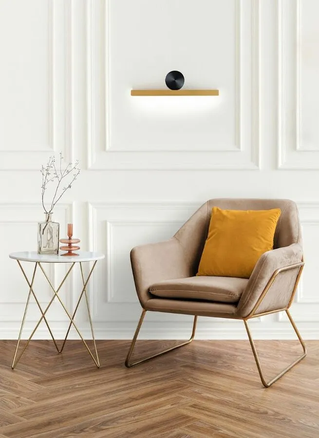 MOOSEE Lampa ścienna WAND 45 - złoty