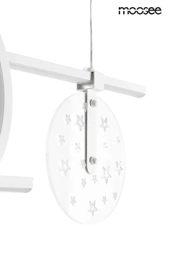 MOOSEE Lampa wisząca STARS - biały