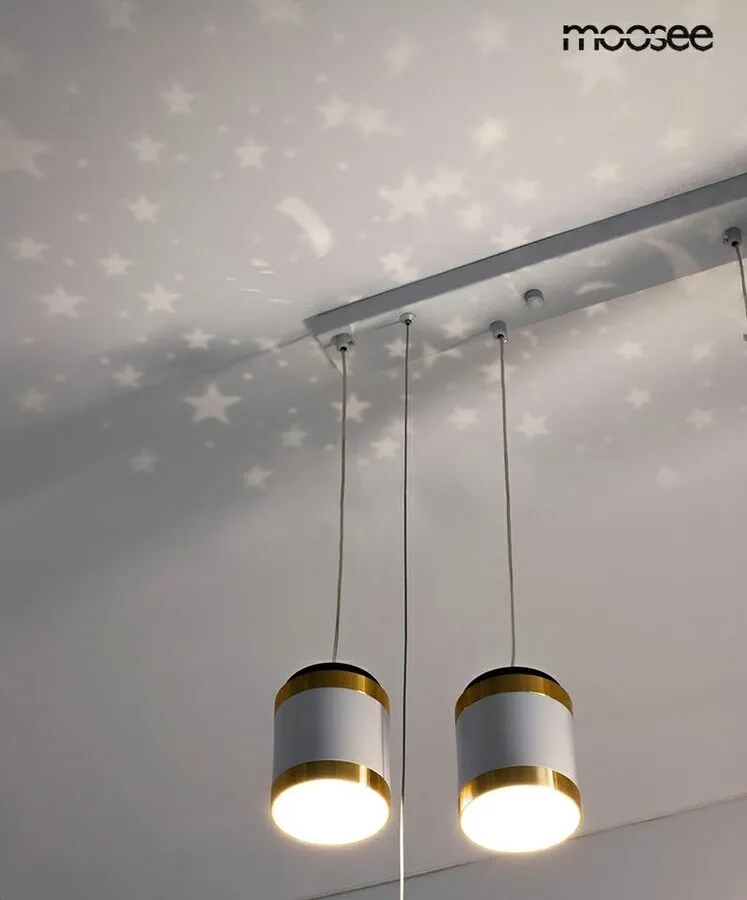 MOOSEE Lampa wisząca STARS - biały