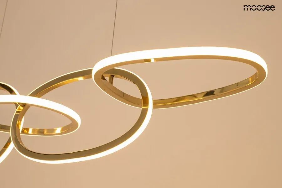 MOOSEE Lampa wisząca JAZZ 5 - złoty