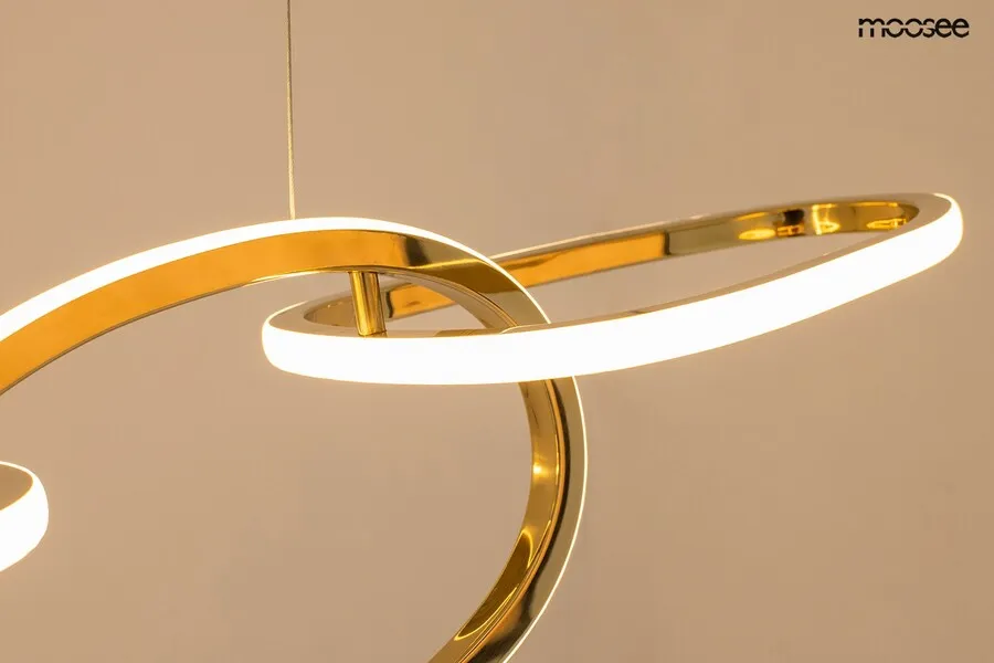 MOOSEE Lampa wisząca JAZZ 5 - złoty