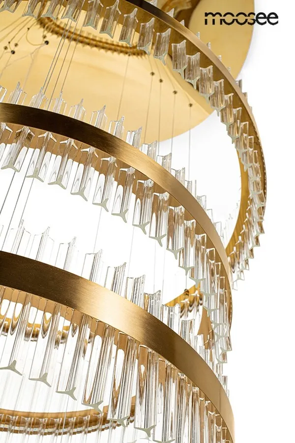 MOOSEE Lampa wisząca GHIA 5 - złoty