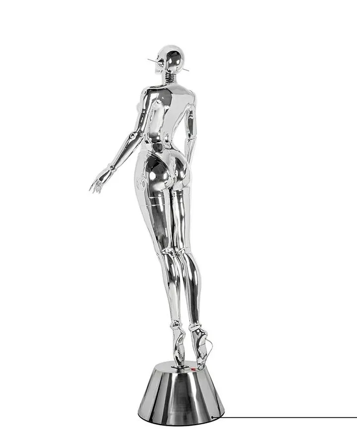 MOOSEE Lampa podłogowa/rzeźba CYBER WOMAN STAND