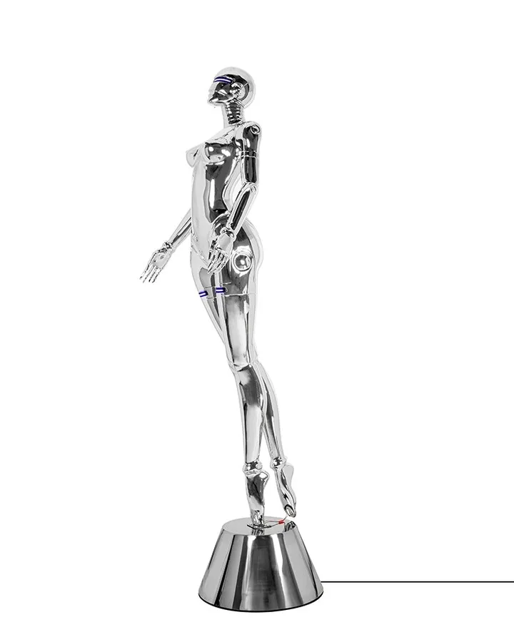 MOOSEE Lampa podłogowa/rzeźba CYBER WOMAN STAND
