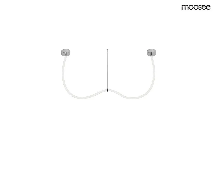 MOOSEE Lampa wisząca LASSO 200 Smart - srebrny
