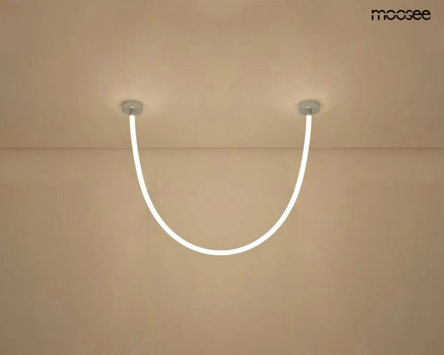 MOOSEE Lampa wisząca LASSO 200 Smart - srebrny
