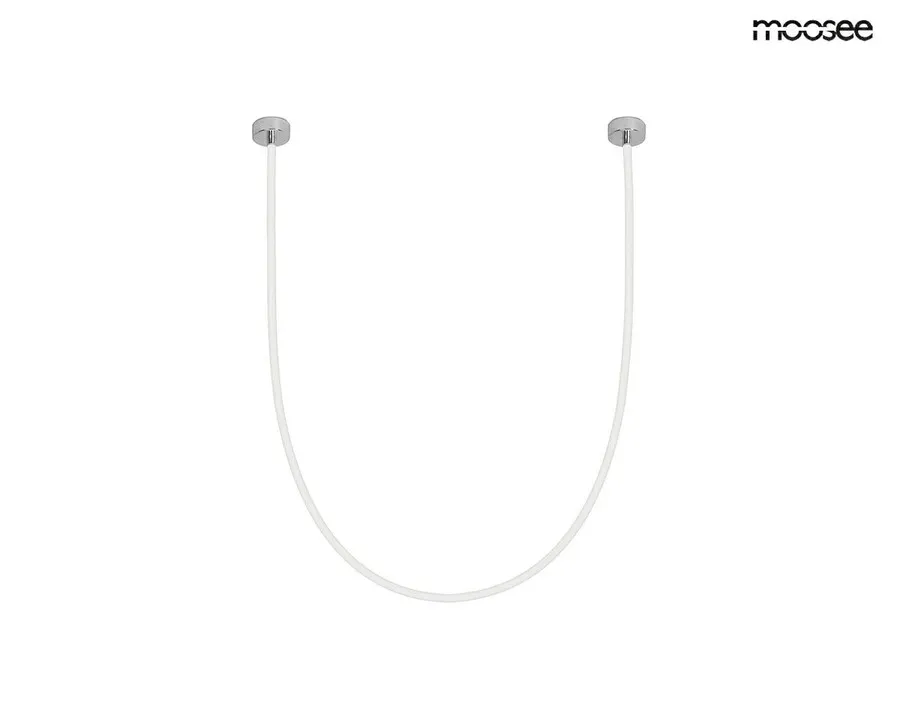 MOOSEE Lampa wisząca LASSO 400 Smart - srebrny