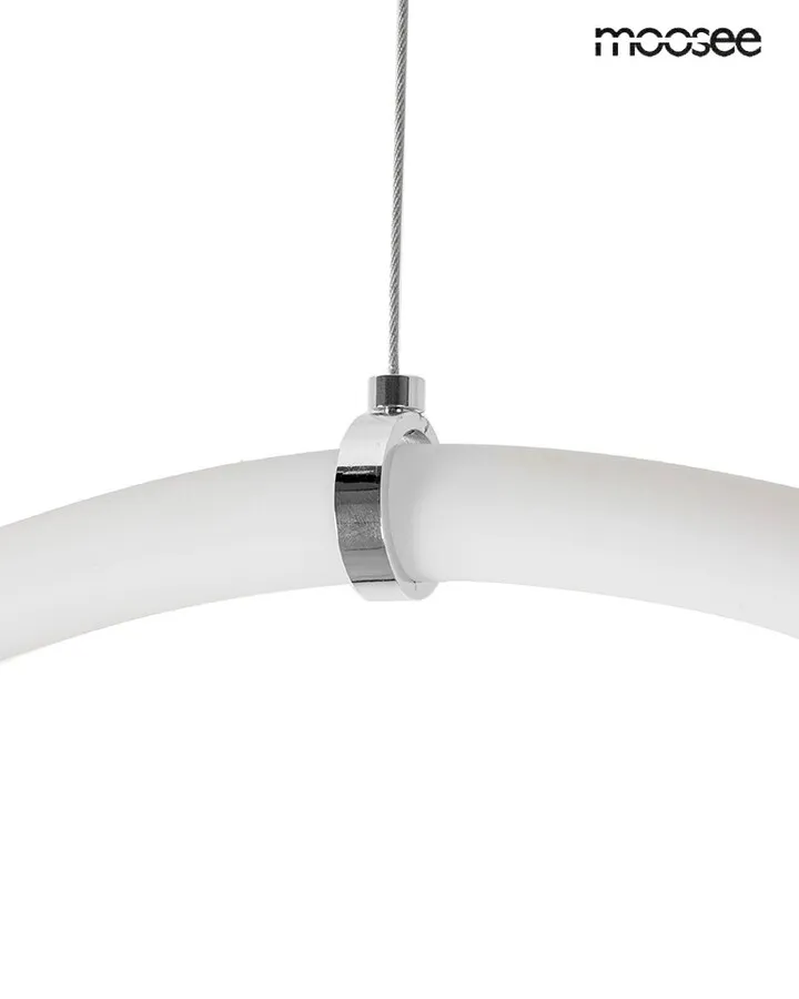 MOOSEE Lampa wisząca LASSO 400 Smart - srebrny