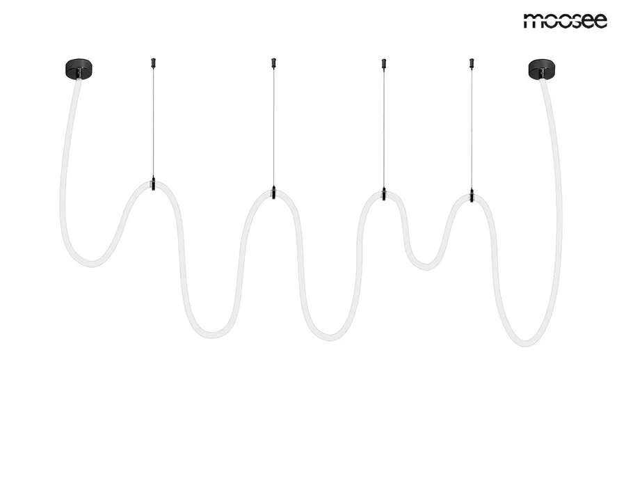 MOOSEE Lampa wisząca LASSO 800 Smart - czarny