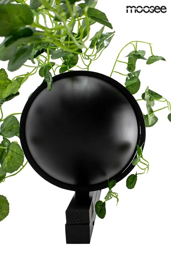 MOOSEE Lampa ścienna PLANT WALL - czarny
