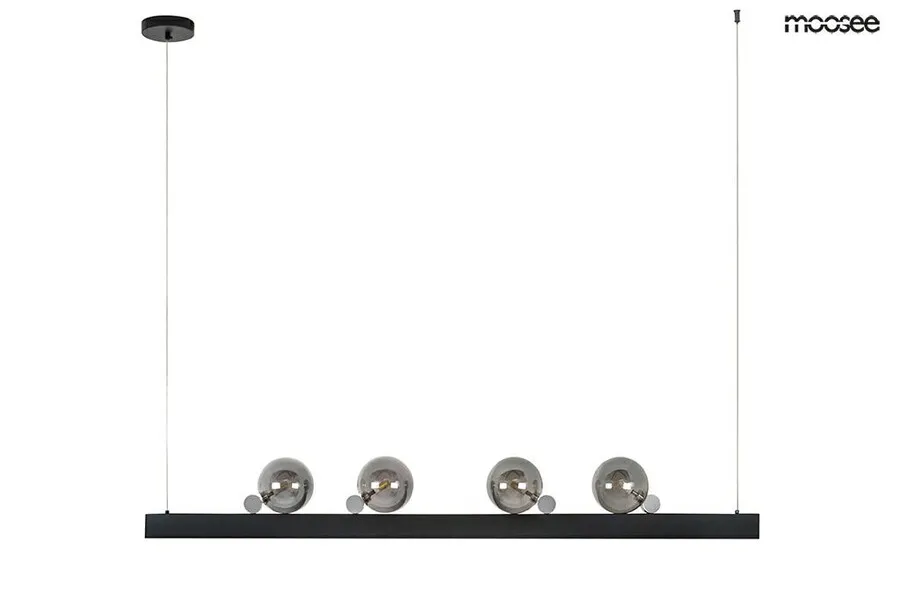 MOOSEE Lampa wisząca LINEAL - czarny