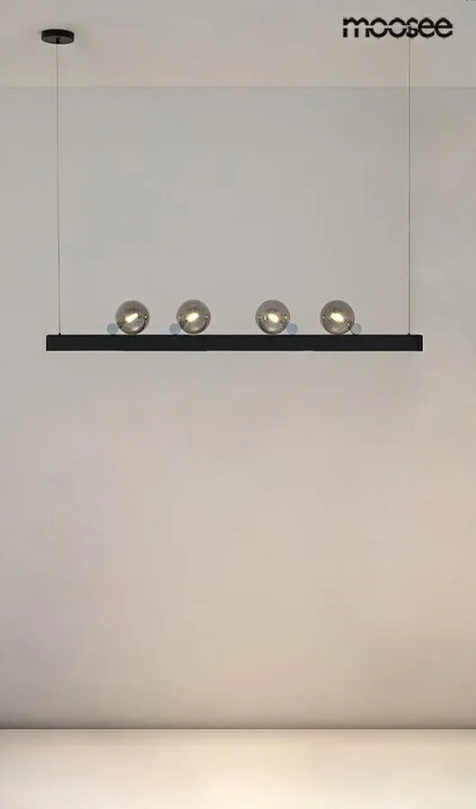 MOOSEE Lampa wisząca LINEAL - czarny