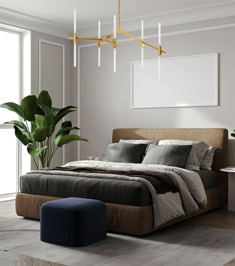 MOOSEE Lampa wisząca CANDELABR 10 - złoty