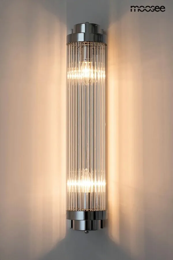 MOOSEE Lampa ścienna COLUMN 60 - srebrny