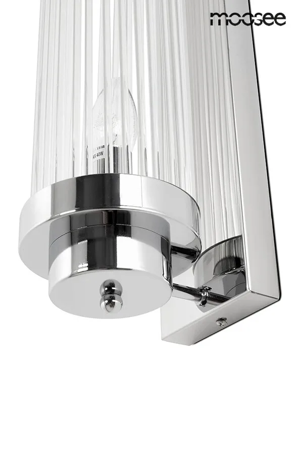 MOOSEE Lampa ścienna COLUMN 60 - srebrny