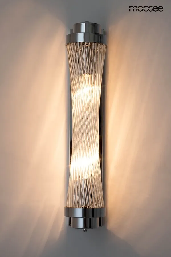 MOOSEE Lampa ścienna COLUMN 60 - srebrny