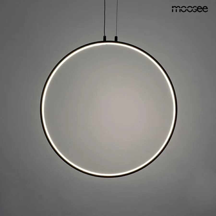 MOOSEE Lampa wisząca CIRCULO 60 - czarny
