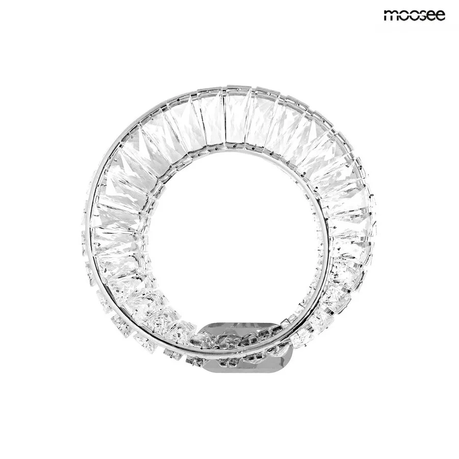 MOOSEE Lampa ścienna WAVE - chrom