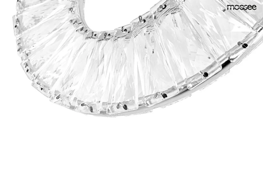 MOOSEE Lampa ścienna WAVE - chrom