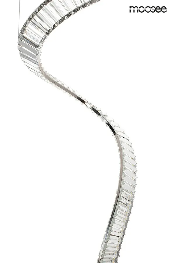 MOOSEE Lampa wisząca WAVE CORDON 1A - chrom