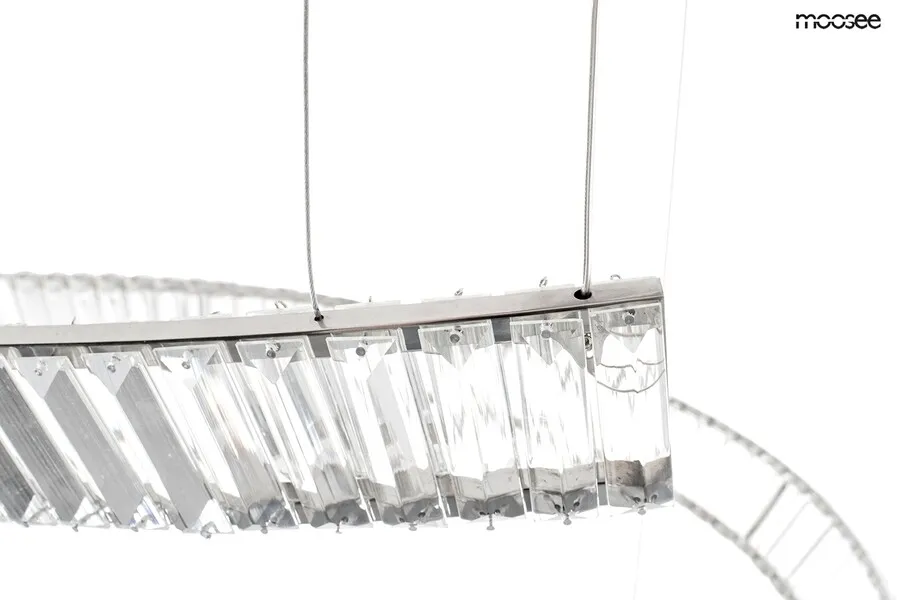 MOOSEE Lampa wisząca WAVE CORDON 1A - chrom