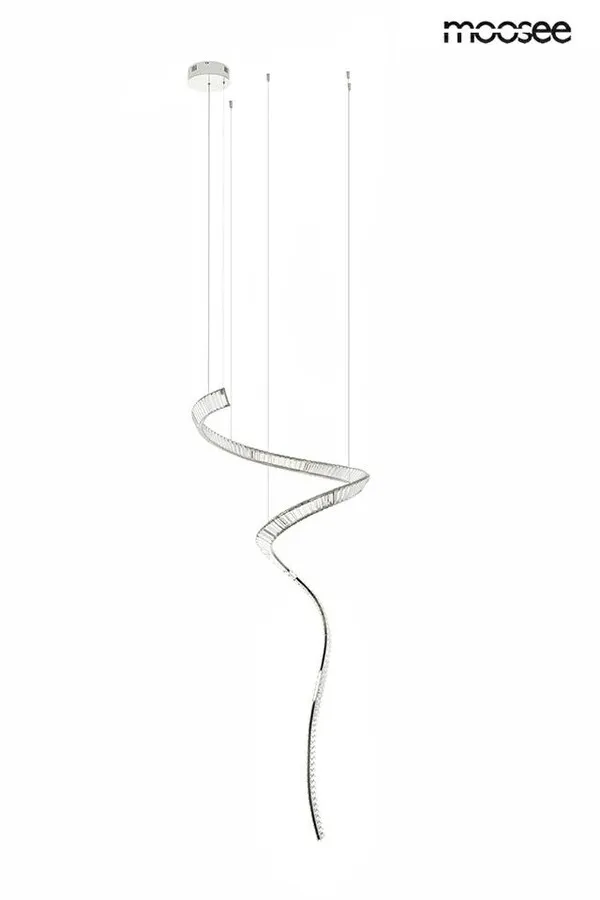 MOOSEE Lampa wisząca WAVE CORDON 1A - chrom
