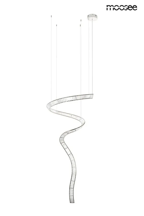 MOOSEE Lampa wisząca WAVE CORDON 1A - chrom