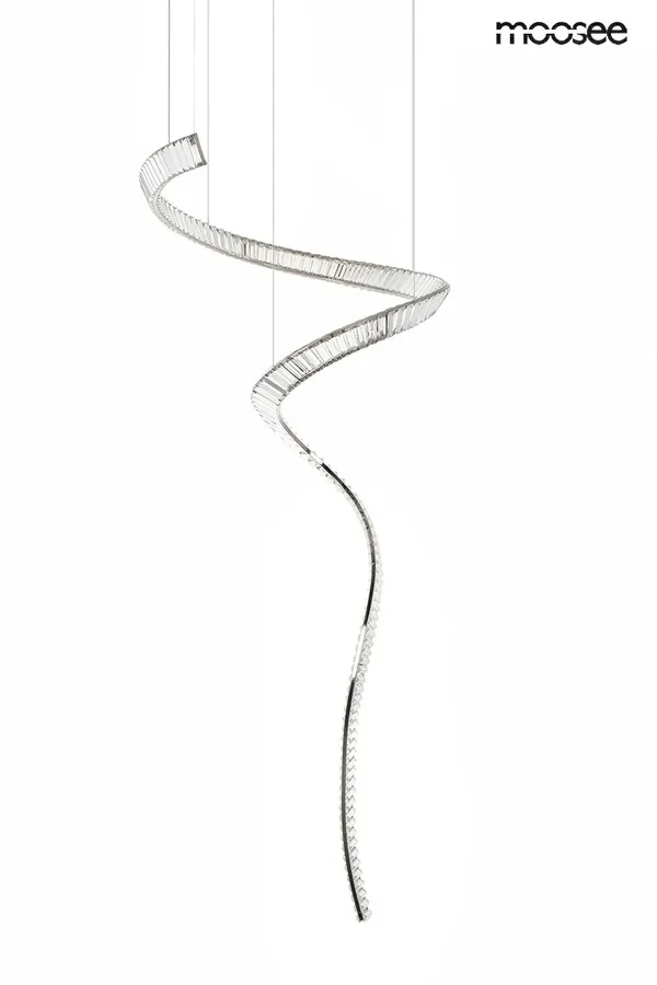 MOOSEE Lampa wisząca WAVE CORDON 1A - chrom