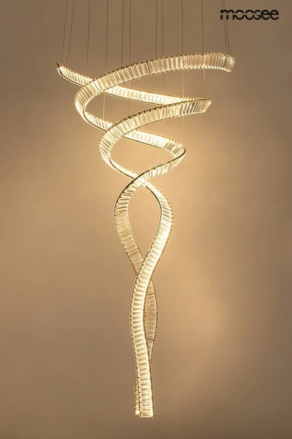 MOOSEE lampa wisząca WAVE CORDON 2B chrom