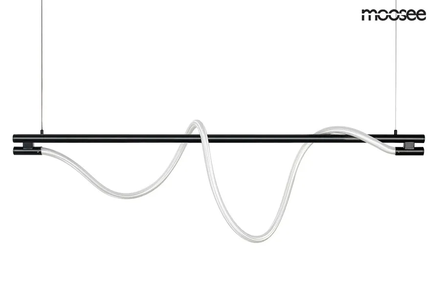 MOOSEE Lampa wisząca SERPIENTE 120 - czarny