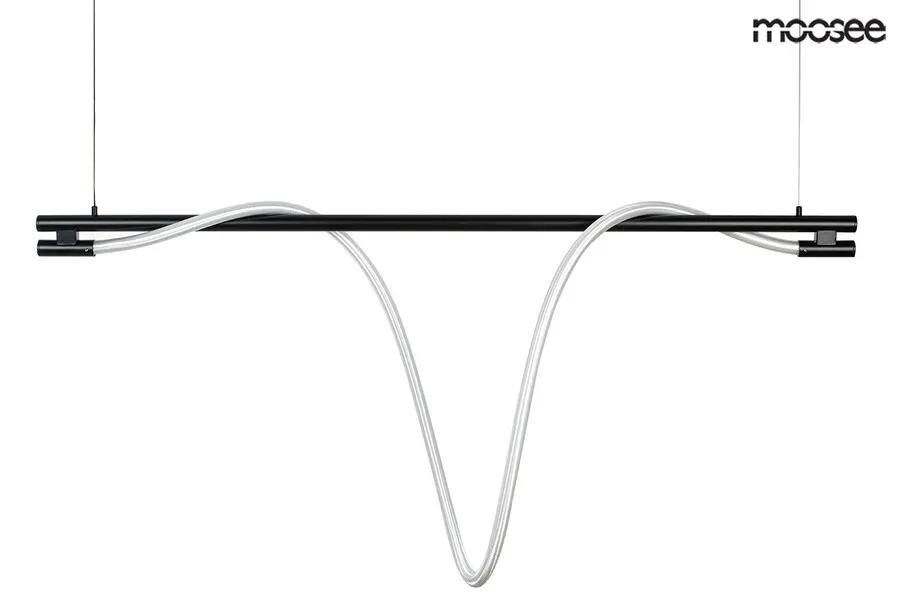 MOOSEE Lampa wisząca SERPIENTE 120 - czarny