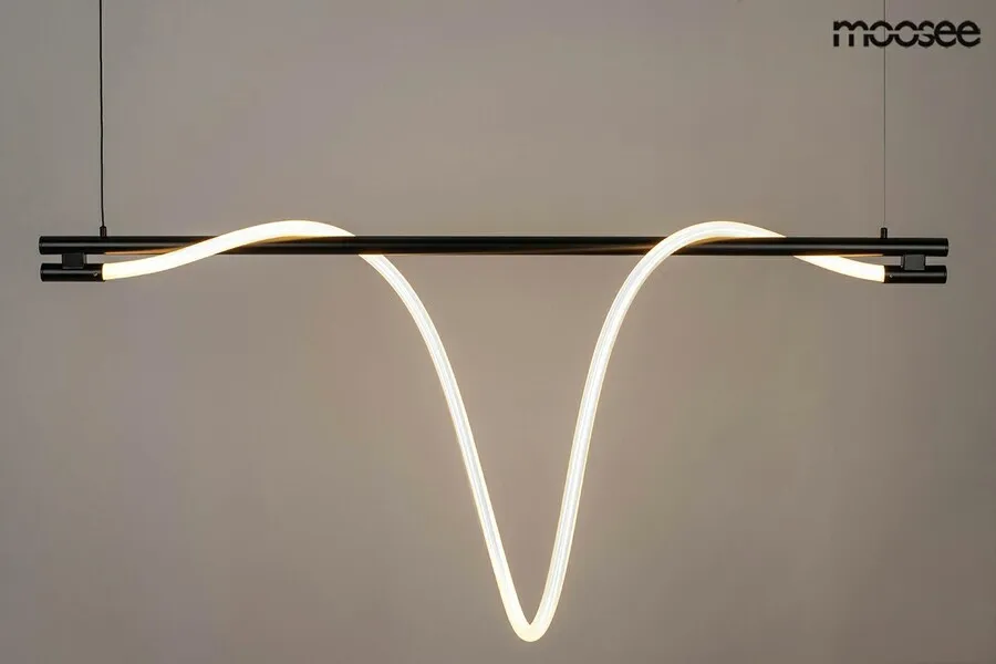 MOOSEE Lampa wisząca SERPIENTE 120 - czarny