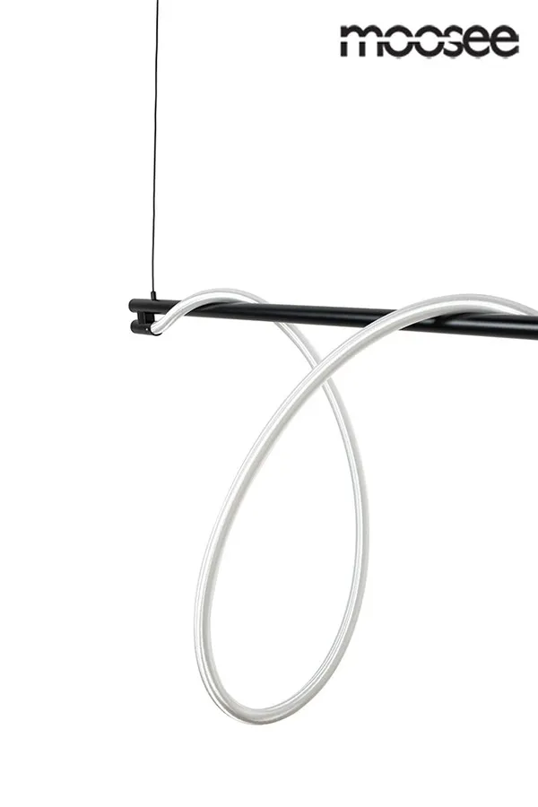 MOOSEE Lampa wisząca SERPIENTE 120 - czarny