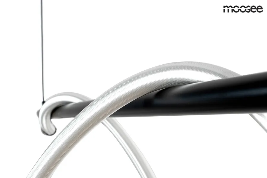 MOOSEE Lampa wisząca SERPIENTE 120 - czarny