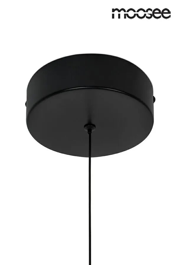 MOOSEE Lampa wisząca SERPIENTE 120 - czarny