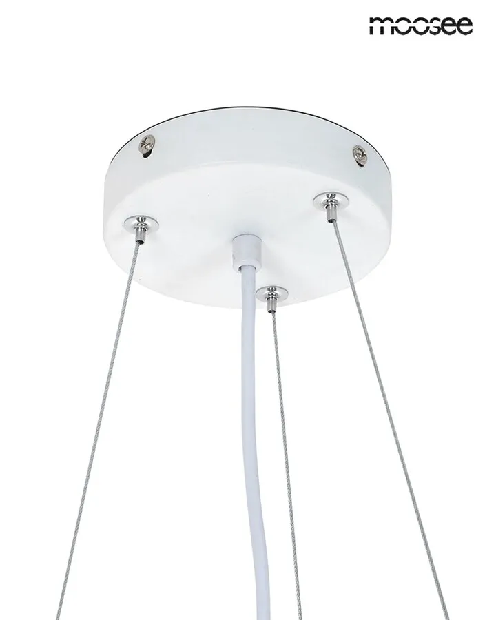 MOOSEE Lampa wisząca NIDO - biały