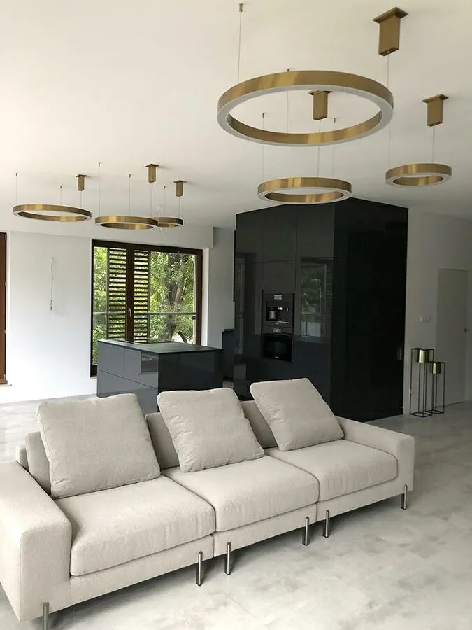MOOSEE Lampa wisząca RING 60 - złoty