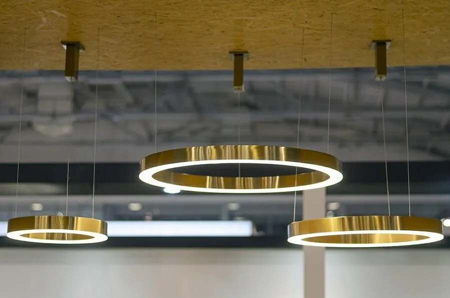 MOOSEE Lampa wisząca RING 60 - złoty