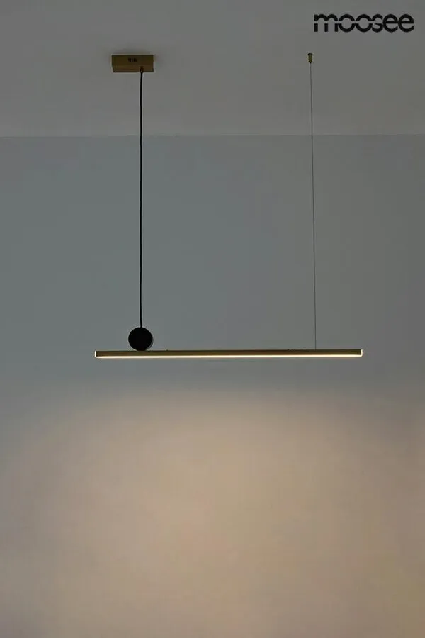 MOOSEE Lampa wisząca WAND 80 - złoty