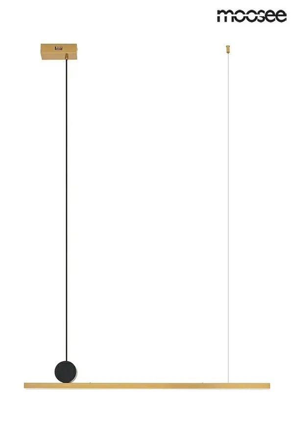 MOOSEE Lampa wisząca WAND 80 - złoty