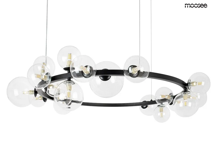MOOSEE Lampa wisząca ALURE 120 - czarny