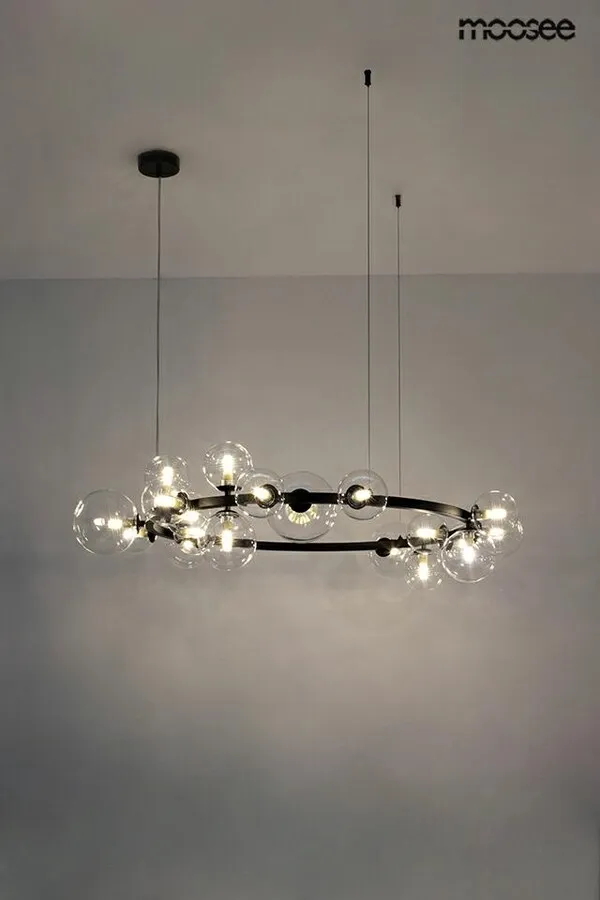 MOOSEE Lampa wisząca ALURE 120 - czarny