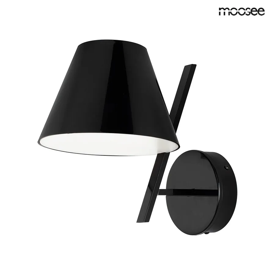 MOOSEE Lampa ścienna MAGO - czarny
