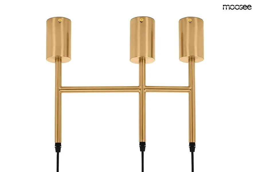 MOOSEE Lampa wisząca RIVA 5 - złoty